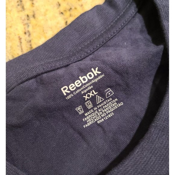 Reebok T-Shirt Adult Size XXL Boobguy Avon Walk for Breast Cancer Blue pink - Picture 7 of 12